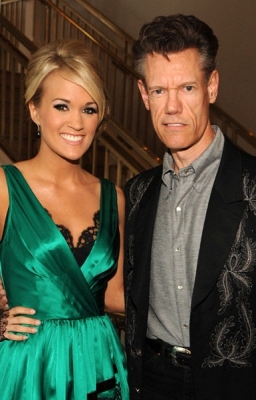 With Randy Travis
