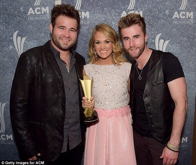 With The Swon Brothers
