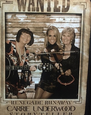 For your #CMA consideration: The Okie Doodle Dandies! (Me, Mom and my sweet Aunt Donna)

