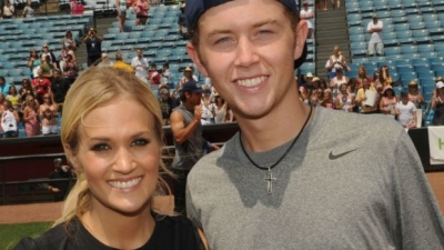 With Scotty McCreery
