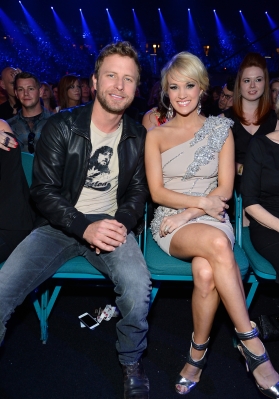 With Dierks Bentley
