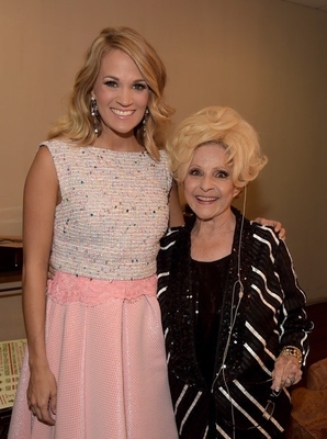 With Brenda Lee
